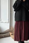 Bukre Oversize Kazak - Siyah