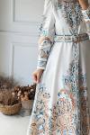 Exclusive Elbise-Beyaz