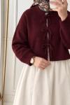 Şeyma Hırka-Bordo Bordo