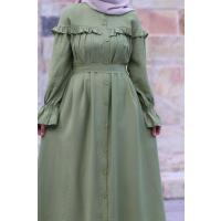 Ferace Elbise - Yeşil