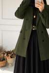 Blazer Ceket - Haki