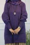 Cepli Triko Tunik - Mor