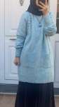 Cepli Triko Tunik - Bebe Mavisi
