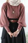 Gabardin Etek Siyah