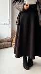 Kaşe Etek - Siyah