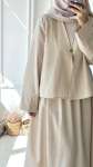 Kimono Etekli Takım - Taş