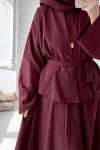 Kimonolu Jile Takım - Bordo