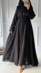 Piraye Elbise - Siyah
