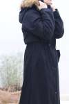 Tam Boy Parka Siyah