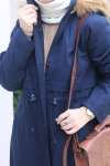 Tam Boy Parka Lacivert