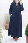 Tam Boy Parka Lacivert