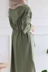 Uzun Tunik Pantolon Takım - Mint