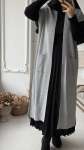 Uzun Yelek - Gri