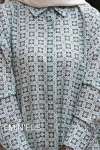Vintage Desen Tunik - Yeşil