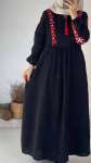 Zara Model Elbise - Antrasit
