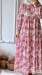 İpek Saten Elbise - Pembe