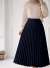 Piliseli Anvelop Etek - Lacivert