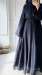 Piraye Elbise - Koyu Lacivert