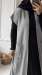 Uzun Yelek - Gri