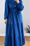 Giy Çık Elbise- Mavi