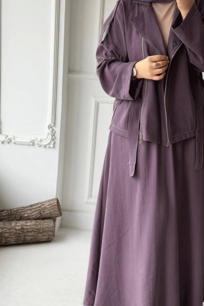 Haze Etekli Takım - Leylak