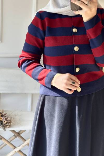 Lidya Hırka - Bordo