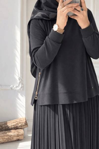 Piliseli Etekli Takım - Füme