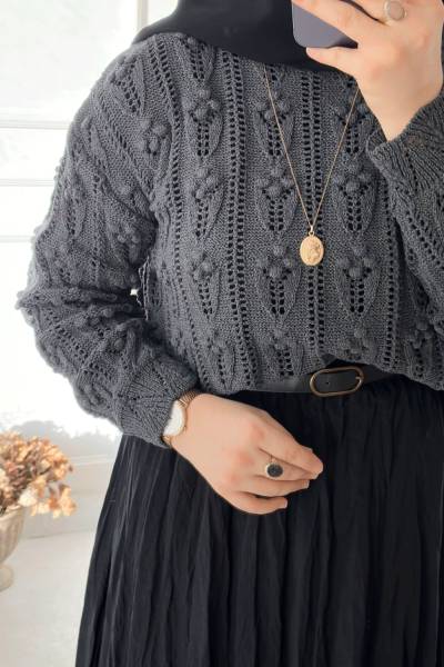 Ponponlu Kazak - Antrasit