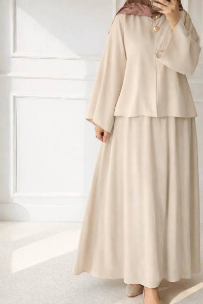 Royal Etekli Takım - Krem