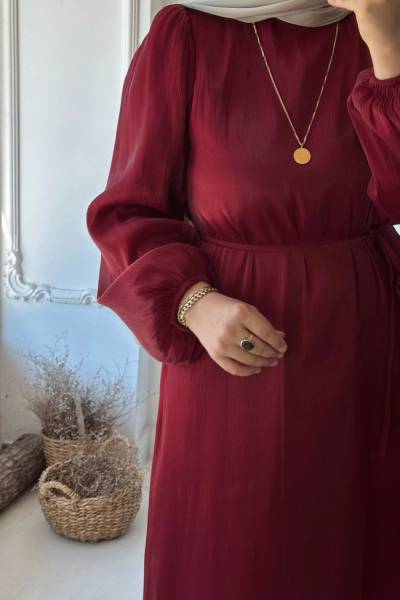 Seyran Elbise - Bordo