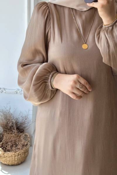 Seyran Elbise - Sütlü Kahve
